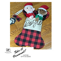 Holiday Pet Stockings Custom Inked & vinyl