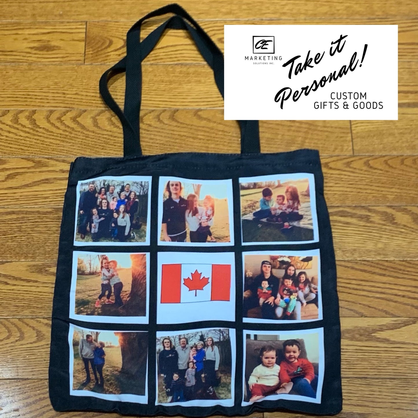 9 Panel custom bag