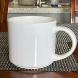 Ceramic Stackable Mug Custom Inked - 14oz