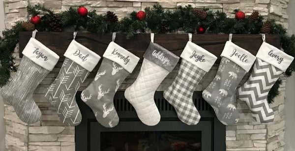 Holiday Stockings Custom Inked