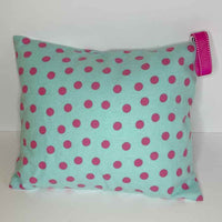 Pillow - Pink polka dots